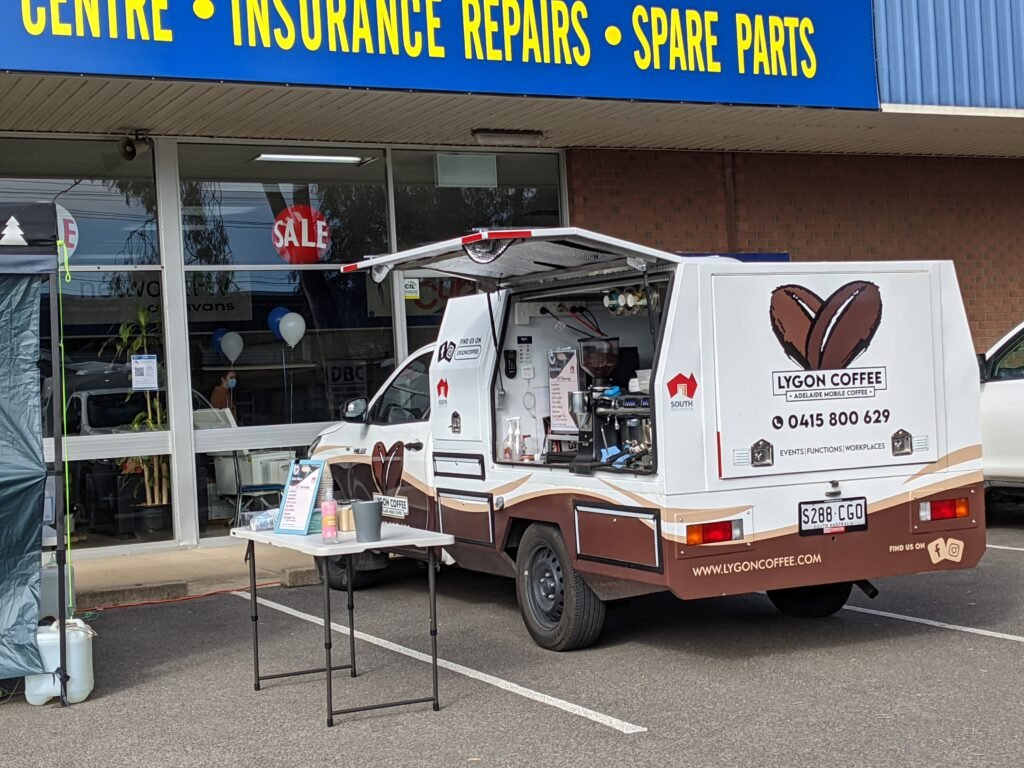 Coffee van best sale for sale adelaide